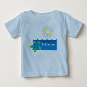 Diseño de Chillaxing Turco - Baby Fine Jersey T-Sh