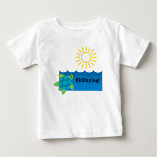 Diseño de Chillaxing Turco - Baby Fine Jersey T-Sh