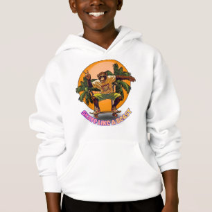 Diseño de chimpancé skater genial Patina como una