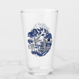 Diseño de China salvaje azul clásico
