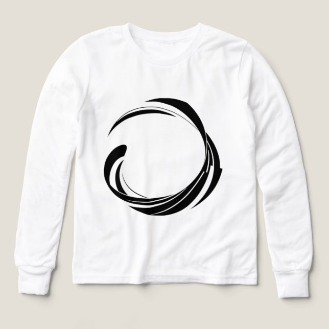 Diseño de círculo de remolino abstracto – obra de  (Diseño frontal)