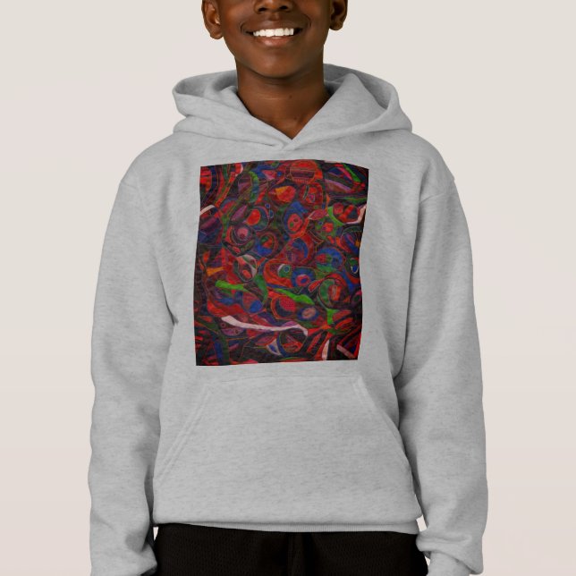 Diseño de círculo rojo (Anverso)