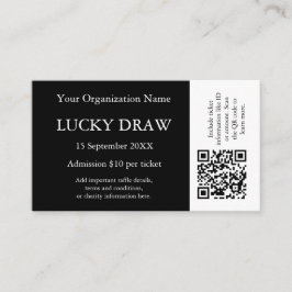Diseño de código QR personalizado para entradas de