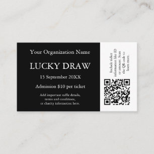 Diseño de código QR personalizado para entradas de