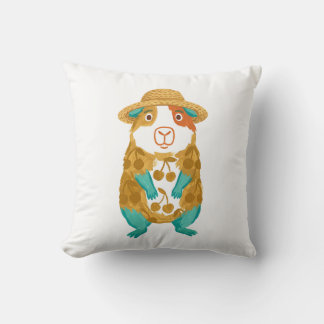 Diseño de cojín decorativo de Cuyes Lindos