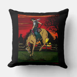 Diseño de Cojín decorativo "Los Vaqueros".