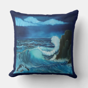 Diseño de Cojín decorativo "Mar de poder".