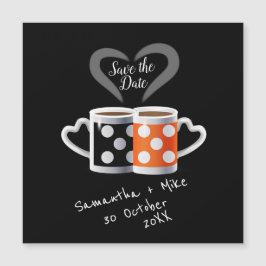 Diseño de color de café naranja + negro para guard