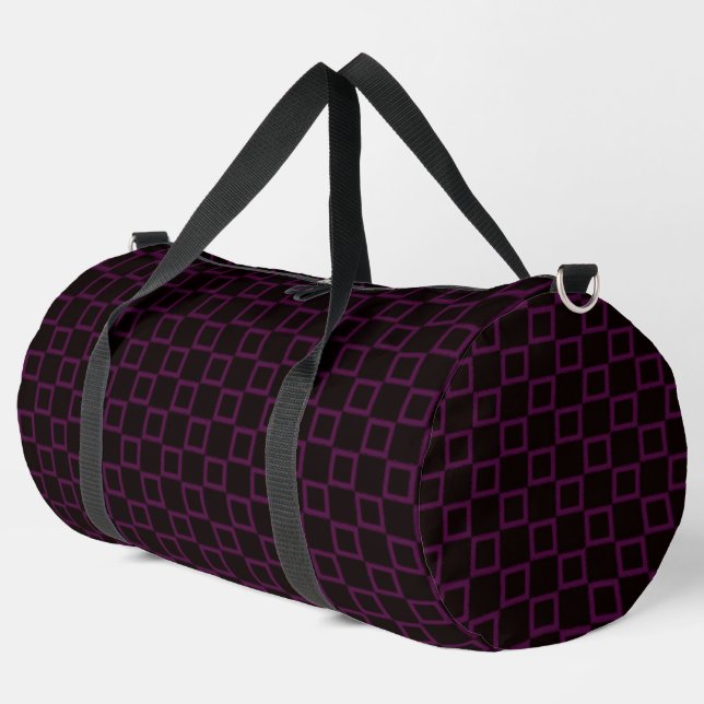 Diseño de color violeta morado de la bolsa de cort (Esquina izquierda)