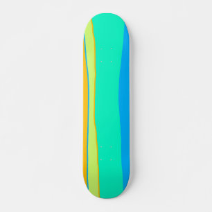 Diseño de colores negrita Skateboard