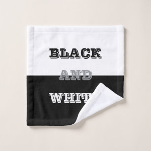 Diseño de colores sólidos y texto gris negro blanc