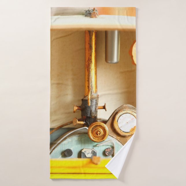 Diseño de construcción de rascacielos interior ant (Toalla de baño)
