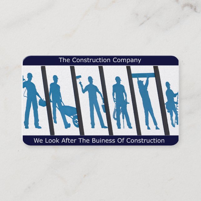 Diseño de construcción para tarjeta de visita (Anverso)