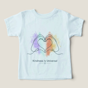 Diseño de corazón orgullo universal bondad