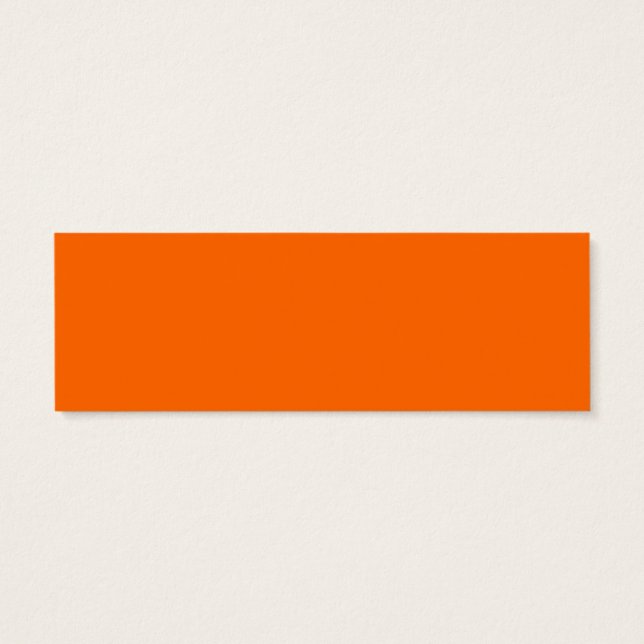 Diseño de corazón rojo naranja (Atrás)