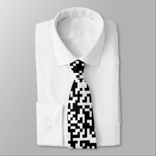 Diseño de Corbata con Código QR Personalizado