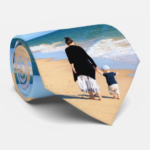Diseño de corbata con foto personalizada regalo pa