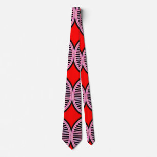 Diseño de corbata digital vibrante