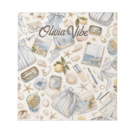Diseño de cuaderno de notas con estética de collag