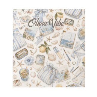 Diseño de cuaderno de notas con estética de collag