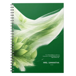 Diseño de cuaderno personalizado para el día del m