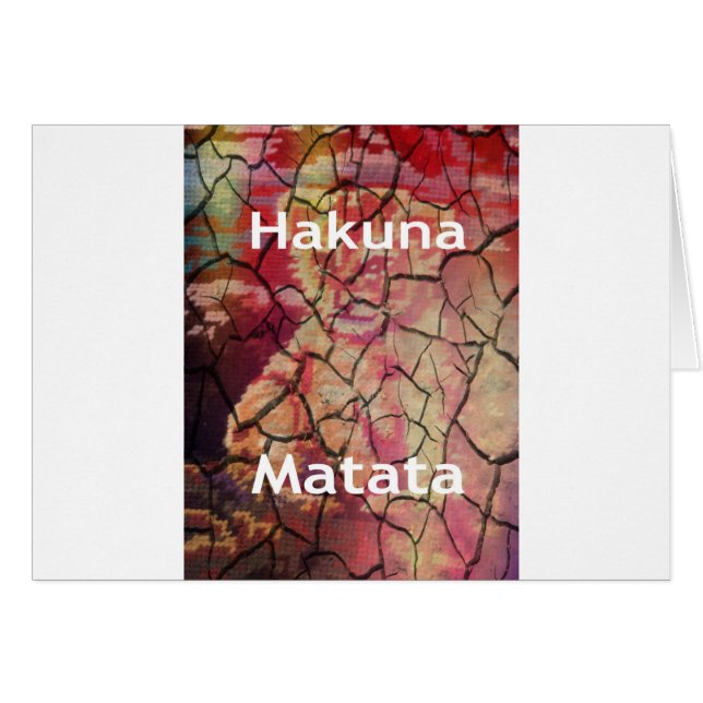 Diseño de Cubo de León Hakuna Matata (Anverso (Horizontal))