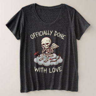 Diseño de Cupido Esqueleto Oficialmente Hecho con