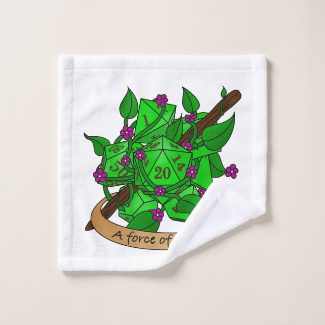 Diseño de dados drusos (Toallita)