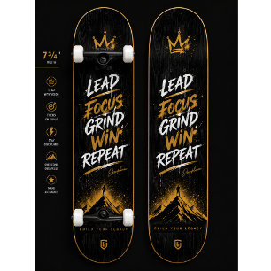 Diseño de Deck de Skateboard Mindset   Pared Motiv