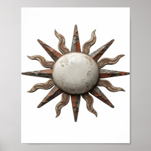 Diseño de declaración de arte abstracto de plata c