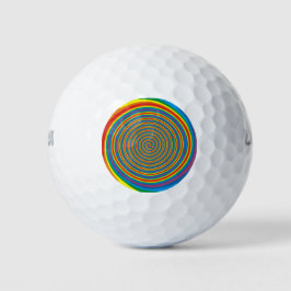 Diseño de diana> Pelotas de golf personalizadas