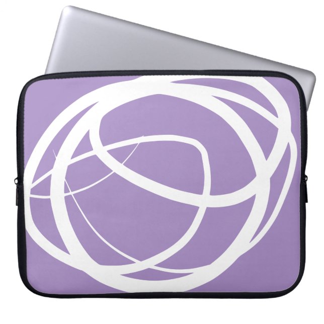 Diseño de dibujo abstracto Bolsa electrónica (Frente)