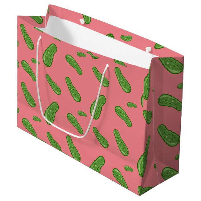 Diseño de Dill With It - Bolsa de regalo - Grande (Angulo Anverso)