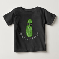 Diseño de Dill With It - Camiseta Baby Fine Jersey