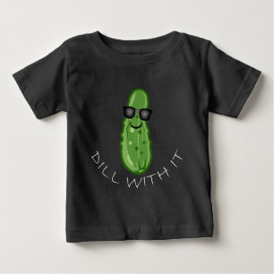 Diseño de Dill With It - Camiseta Baby Fine Jersey