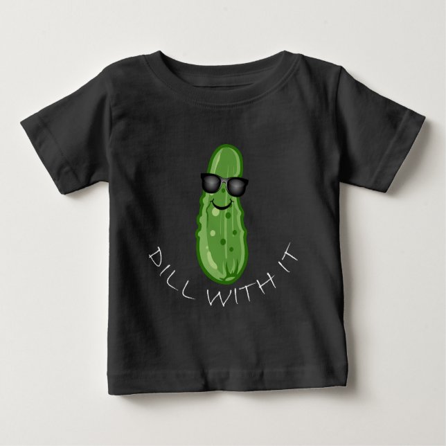 Diseño de Dill With It - Camiseta Baby Fine Jersey (Anverso)