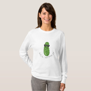 Diseño de Dill With It - Camiseta básica de manga