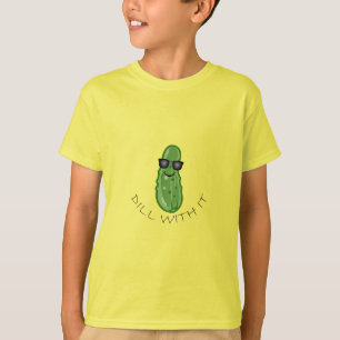 Diseño de Dill With It - Camiseta Básica Para Niño