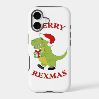 Diseño de dinosaurio T-Res de Merry Rexmas