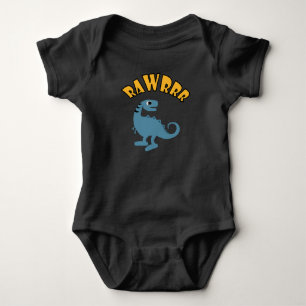 Diseño de Dinosaurios Bebés - Bebé Jersey Bodysuit