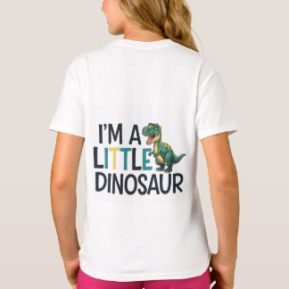 Diseño de dinosaurios para niños de camisetas