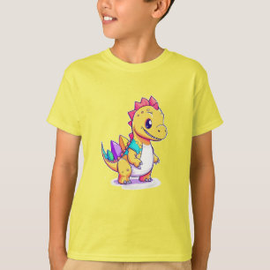 Diseño de dinosaurios pequeños para camisetas infa