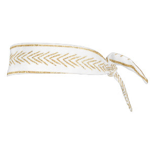 Diseño de Doodling Gold y White Tribal