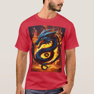 Diseño de dragón: colección de camisetas místicas
