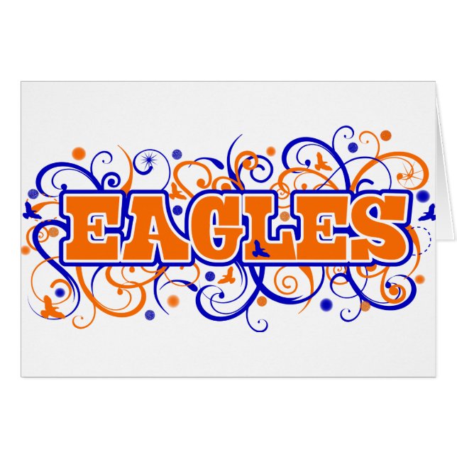 Diseño de Eagles Swirl (Anverso (Horizontal))