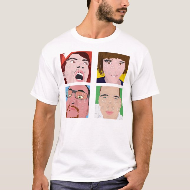 Diseño de encargo de la camisa de los hombres de (Anverso)