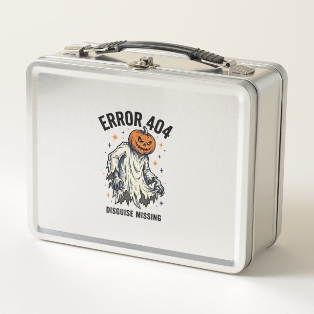 Diseño de error de fantasma de calabaza de disfraz (Anverso)