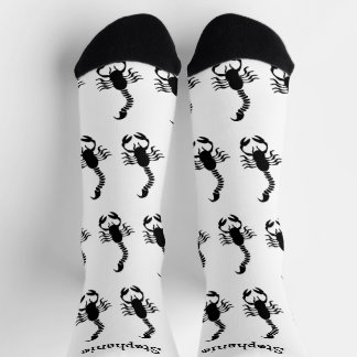 Diseño de Escorpión de Calcetines