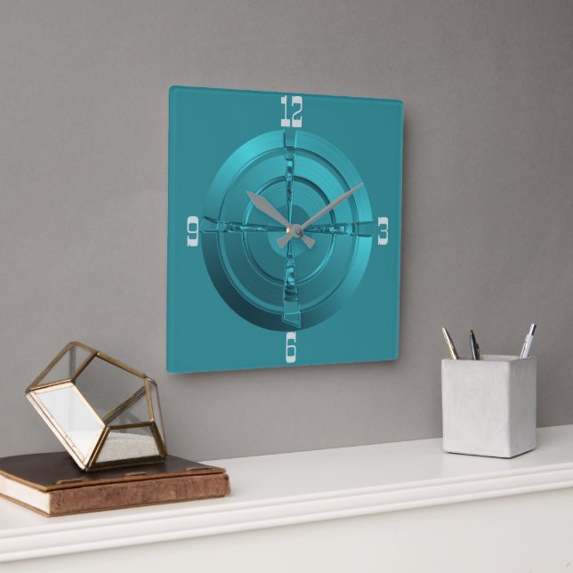 Diseño de Espacio Atmosférico en Reloj de Pared Ve (Oficina)