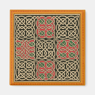 Diseño de espiral celta - imán